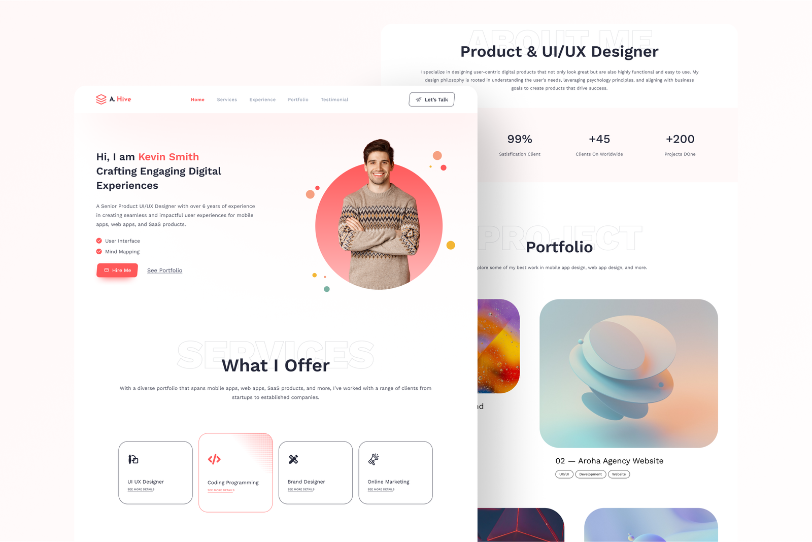 Ahmed Hive Product Designer UI UX Design Mobile App Designer Dashboard Design Figma Designer