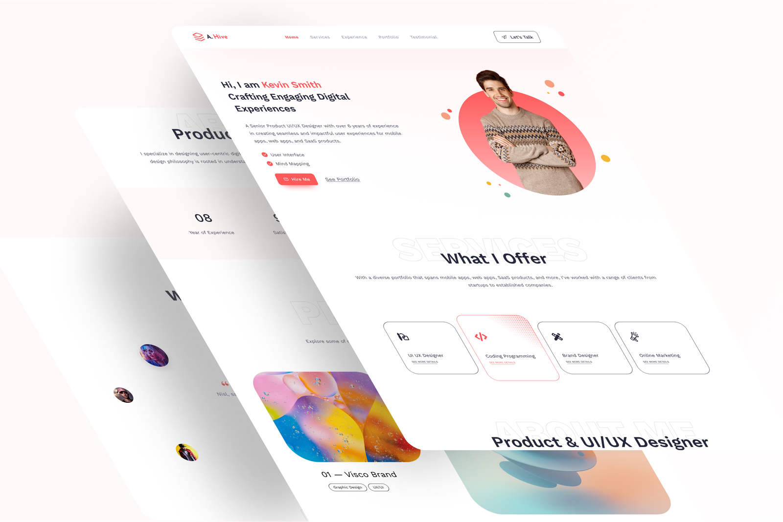 Ahmed Hive Product Designer UI UX Design Mobile App Designer Dashboard Design Figma Designer